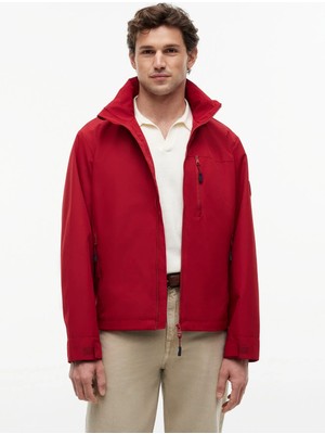 Tommy Hilfiger Kırmızı Erkek Ceket MW0MW44299XIT_CREW Jacket