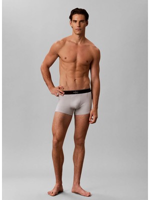 Calvin Klein Çok Renkli Erkek Desenli Boxer LV00NB44726PZ_TRUNK 3pk