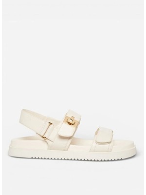 Steve Madden Ekru Kadın Sandalet Mona Bone