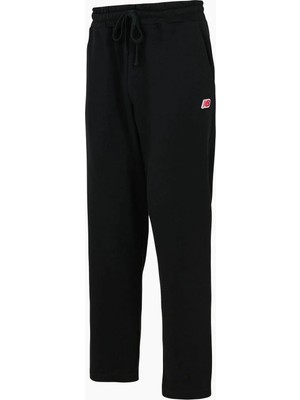 New Balance MNP3607-BK Nb Lıfestyle Men Pants Siyah Regular Fit Logo Baskılı Erkek Sweatpant