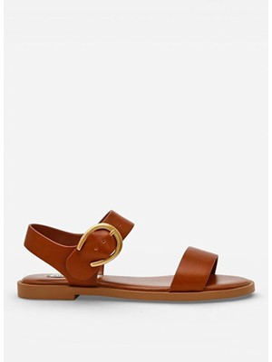 Steve Madden Taba Kadın Sandalet Resorts Cognac