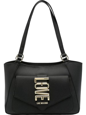 Love Moschino Siyah Kadın Omuz Çantası JC4086PP1P