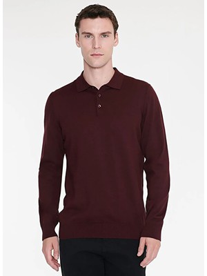 Altınyıldız Classics Bordo Erkek Triko Kazak ACE043271002