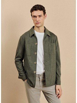 Brooks Brothers Dış Gömlek, 2xl, Haki