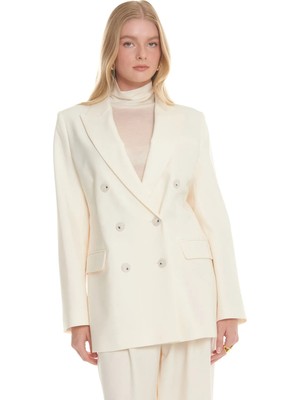 Ted Baker Beyaz Kadın Blazer TBWRJC1019-8