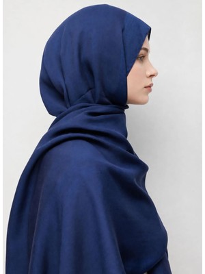Mizalle Lacivert Kadın Şal M2MZ4030300015