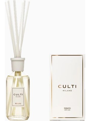 Culti White Label Tessuto Çiçeksi ve Misk Kokulu Çubuklu Difüzör