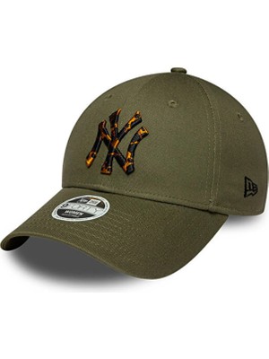 New Era 60915987 Wmns Tort Infıll 9forty Yeşil Leopar Desenli Kadın Şapka