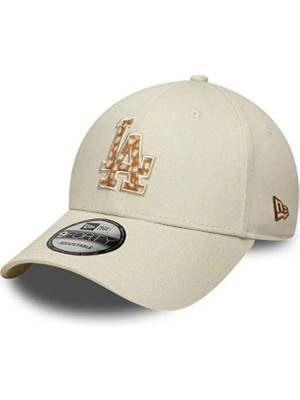 New Era 60844106 Faux Pony Infıll 9forty Lo Bej Logo Baskılı Unisex Şapka