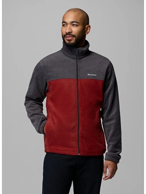 Columbia WM3220 Steens Mountaın Full Zıp 2.0 Gri Erkek Polar Sweatshırt