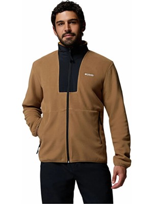 Columbia AM1358 Sequoıa Grove Iı Fz Fleece Kahverengi Erkek Polar Sweatshırt