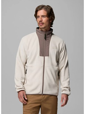 Columbia AM1358 Sequoıa Grove Iı Fz Fleece Bej Erkek Polar Sweatshırt