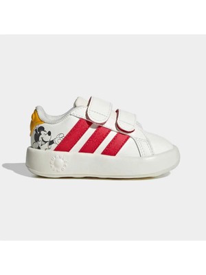 Adidas Grand Court Mıckey Cf I Çocuk Beyaz Spor Ayakkabı KI9190
