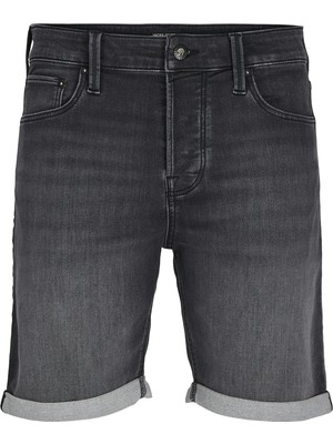 Jack & Jones Jack&Jones Erkek Kot Şort 12269501 BLACK DENIM