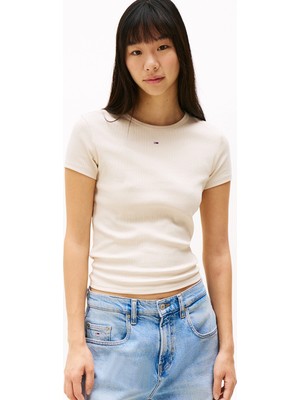 Tommy Jeans Kadın Tişört DW0DW17383