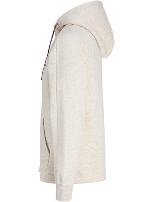 Jack & Jones Erkek Gögüs Baskili Regular Fit Kapüsonlu Yaka Sweatshirt - Kyle