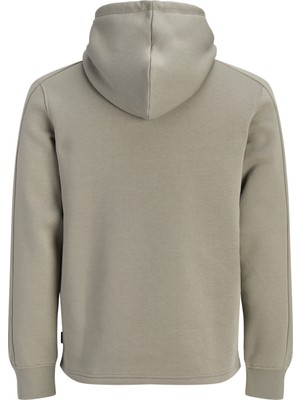 Jack & Jones Erkek Gögüs Baskili Regular Fit Kapüsonlu Yaka Sweatshirt - Kyle