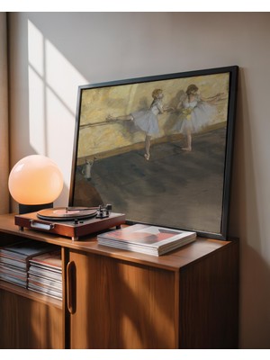 Pegziz Balerinler Bale Çerçeveli Sanat Poster Duvar Dekoru