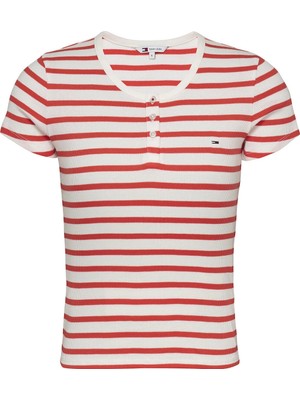 Tommy Jeans Kadın Tişört DW0DW19502
