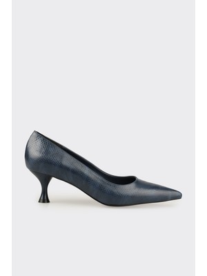 Elle Lacivert Kadın Stiletto