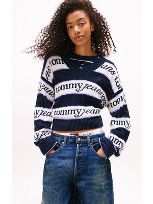 Tommy Jeans Kadın Kazak DW0DW21682