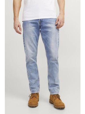 Jack & Jones Jack&jones Chris Erkek Kot Pantolon 12193398 Blue Denim
