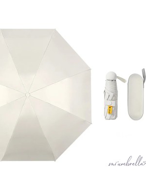 bliss umbrella 8 Telli Kapsül Şemsiye UV Koruma Özellikli