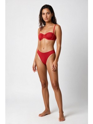 Aquella Balenli Kiremit Bikini Takımı