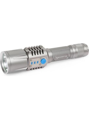 Uravas Store Baretta BRS18 Oto Şarjlı T6 LED 3000 Lümen El Feneri