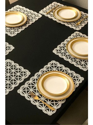 Zeria Home Supla, Amerikan Servis 6lı Supla, 6 Adet Supla, 6lı Tabak Altlığı