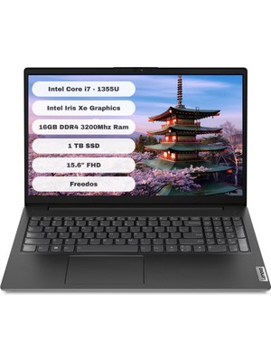 Lenovo V15 G4 IRU Intel Core i7 1355U 16GB 1TB SSD Freedos 15.6" FHD 83A100HXTR