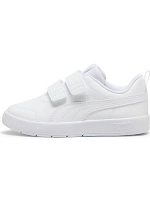 Puma COURTFLEXV3VPS Beyaz Erkek Çocuk Sneaker