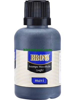 Brons BR-329 Istampa Mürekkebi 50CC Mavi