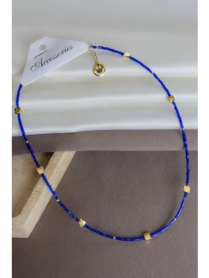 Dore Collection Summer Collection Figürlü Renkli Boncuklu El Yapımı Özel Tasarım Kadın Kolye