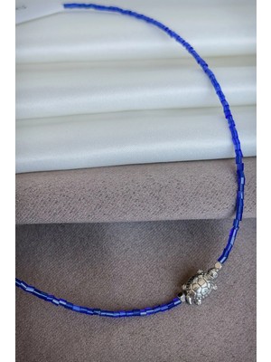 Dore Collection Summer Collection Figürlü Renkli Boncuklu El Yapımı Özel Tasarım Kadın Kolye
