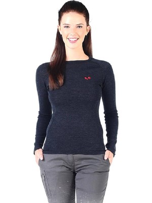 Woolona Alize Uzun Kollu Kadın Sweatshirt - ANT