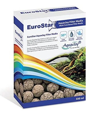 Eurostar Aquaclay Biyolojik Filtre Malzemesi 500 ml