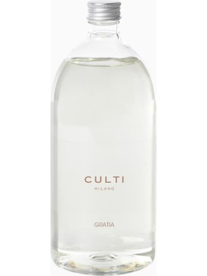 Culti Gratia Centifolia Gülü ve Paçuli Kokulu Difüzör Yenileme Sıvısı 1000 ml