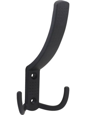 Badem10 Badem Siyah Noktalı Portmanto Vestiyer Askısı Metal 7 cm Yükseklikte Modern Tasarım
