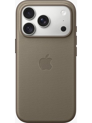 Apple iPhone 18 Pro İçin Magsafe Özellikli Tech Dokuma Kılıf - Vizon Grisi