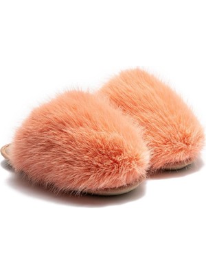 Twigy Twıgy Tw Somon Kadın Peluş Ev Terliği 37/41