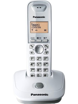 Panasonic Panasonıc KX-TG2511 Kablosuz LCD Ekranlı Telefon Beyaz