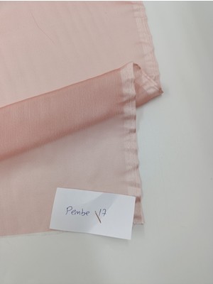 Ünsal Tekstil Janjan Şifon Kumaş ( Pembe Tonları )