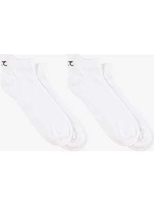 United4 Unisex Siyah 2'li Çorap.bbb
