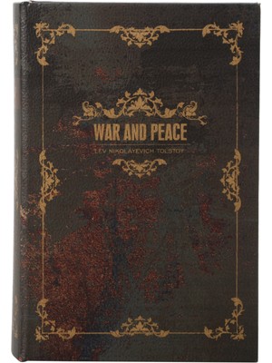 Mudo Home WAR AND PEACE KİTAP KUTU 14X5X20 CM