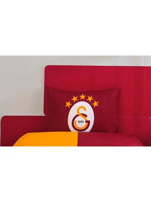 Taç Zorluteks Out Galatasaray Logulu % 100 Pamuk Kumaş 1 Adet Yastık Kılıfı 50X70 cm Çif Taraflı Baskı