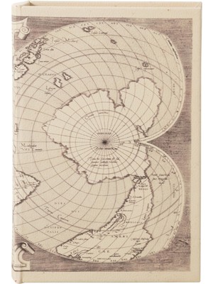 Mudo Home NEW MAP KİTAP KUTU 14X7X20 CM