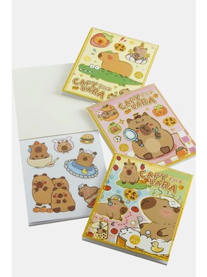 Zenviaa 12 Yapraklı Çzgflm Karakteri Defter Sticker Zenviaaff