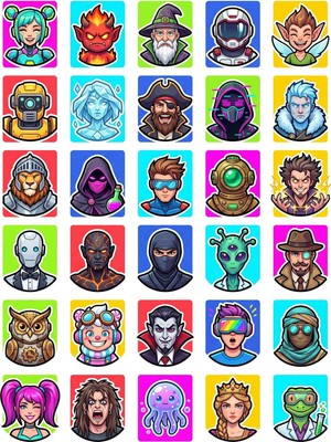 Dekorif Karma Koleksiyon Sticker Seti 150 Adet - 5'li Mega Paket NO11 - Laptop Defter Ajanda