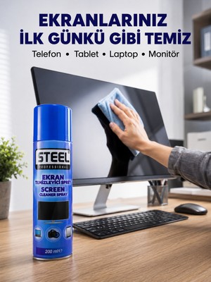 tp Lcd, LED ve Telefon Ekranları Için Ekran Temizleyici Sprey - Lisinya